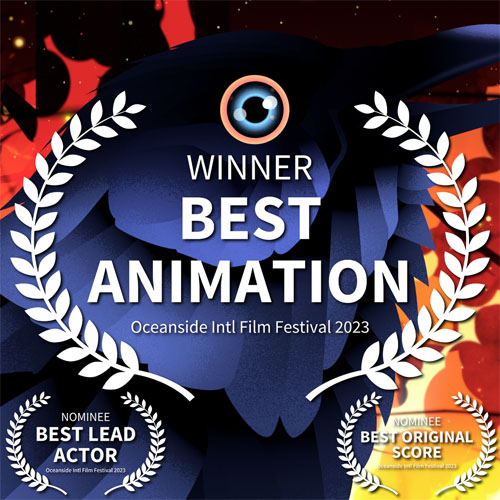 Oceanside International Film Festival Winners | Yellowstone 88 | Song of Fire | Award Winning Animated Poem by Little Fluffy Clouds a Bay Area Animation Studio