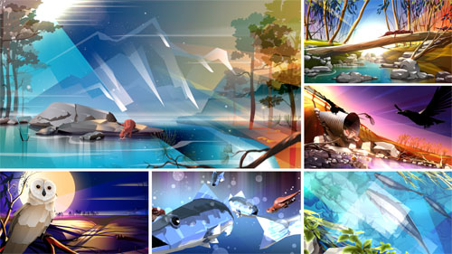 The River Otter Ecology Project | As the River Flows | Video by Little Fluffy Clouds a Bay Area Animation Studio