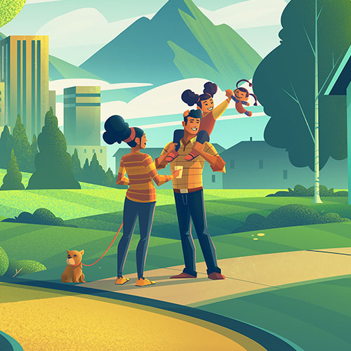 Power Ahead | a video by Little Fluffy Clouds a San Francisco - Bay Area Animation Studio