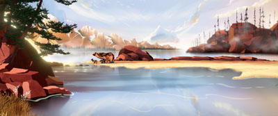 Yellowstone 88 | Song of Fire | Award Winning Animated Poem by Little Fluffy Clouds a Bay Area Animation Studio